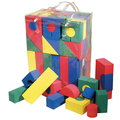 Creativity Street WonderFoam® Activity Blocks, Assorted Primary Colors and Sizes, 68 Pcs PAC4380